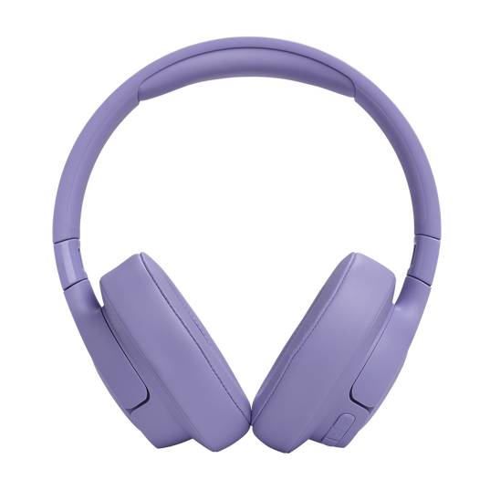 JBL Tune 770NC - Purple - Adaptive Noise Cancelling Wireless Over-Ear Headphones - Back